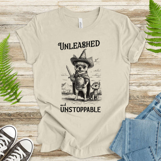 Chihuahua & Tiny Dragon Vintage T-Shirt