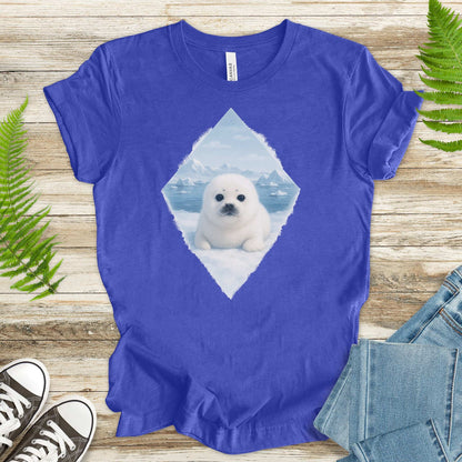 Baby Seal Arctic T-Shirt – Cute Winter Wildlife Vintage Tee