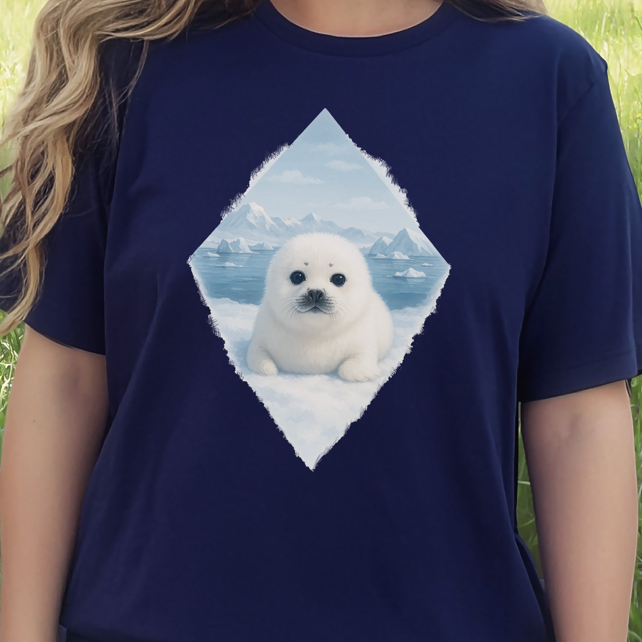 Baby Seal Arctic T-Shirt – Cute Winter Wildlife Vintage Tee