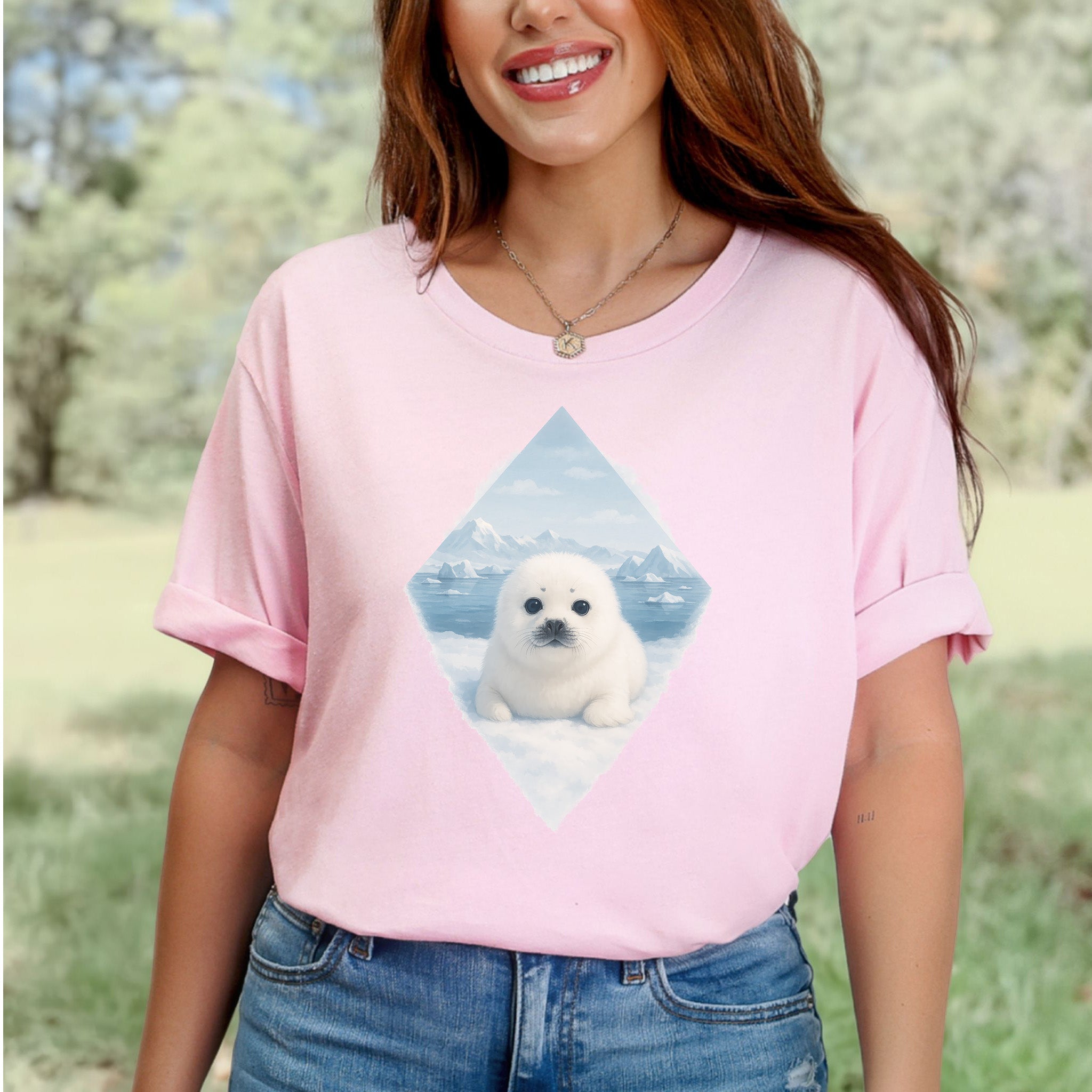 Baby Seal Arctic T-Shirt – Cute Winter Wildlife Vintage Tee