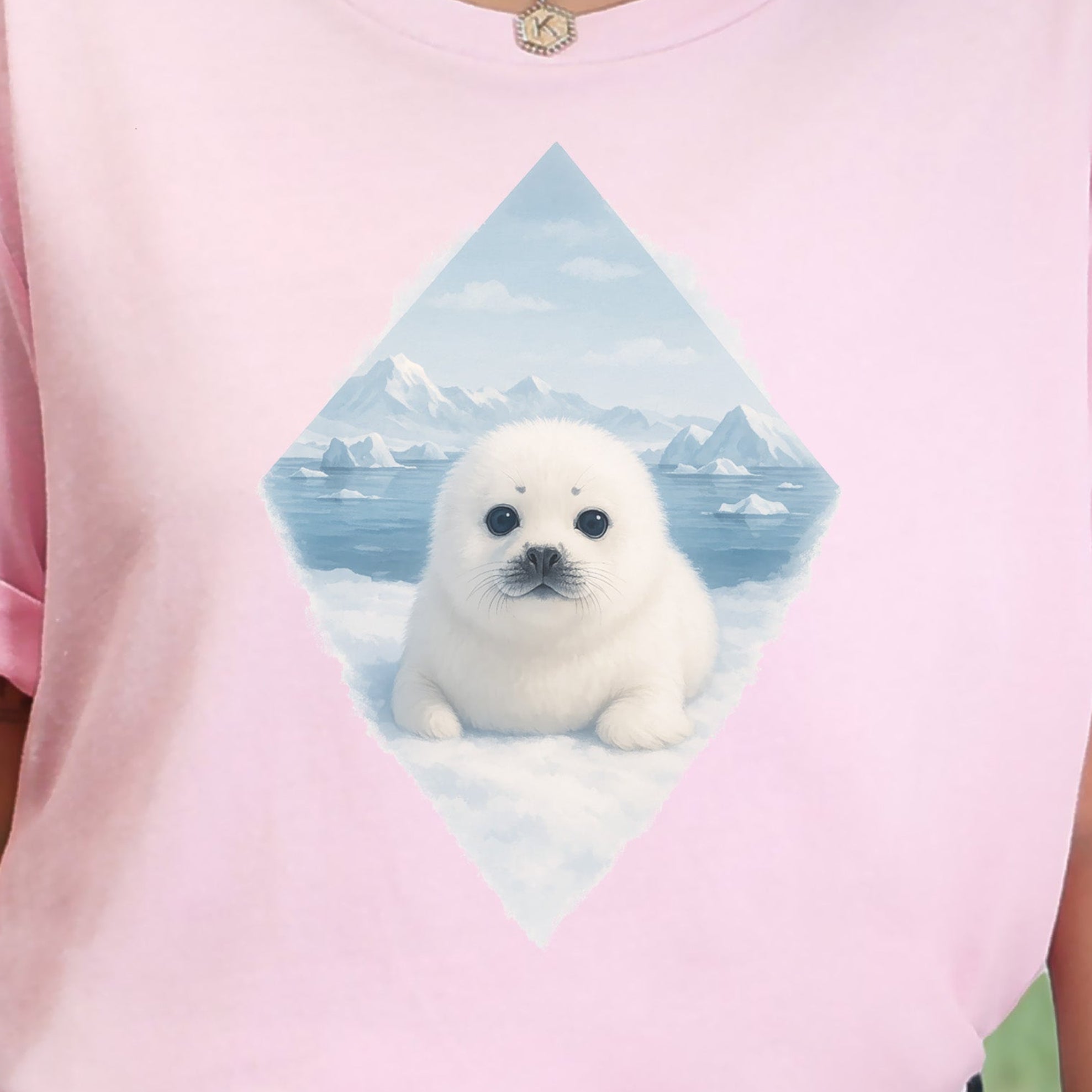 Baby Seal Arctic T-Shirt – Cute Winter Wildlife Vintage Tee