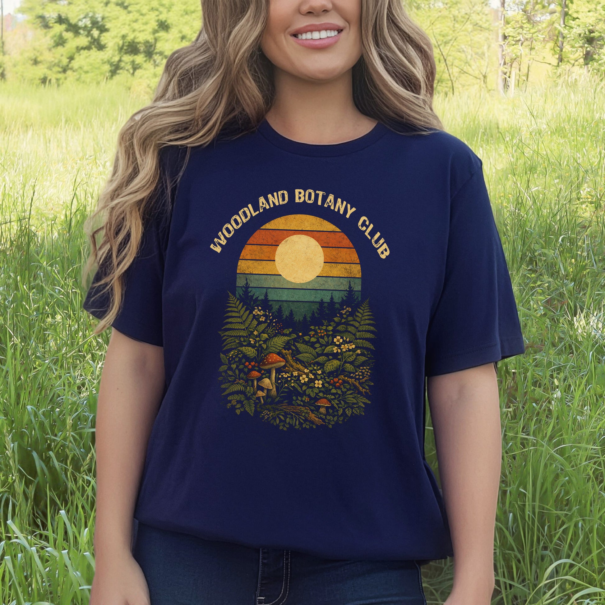 Woodland Botany Club Botanical T-Shirt – Vintage Forestcore Art