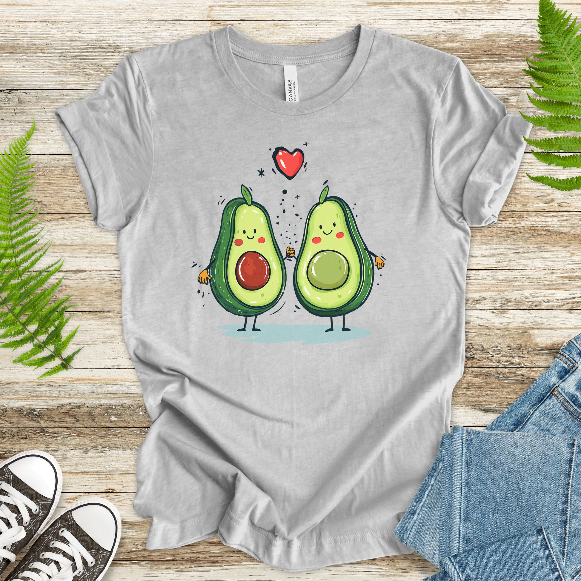 Avocado in Love T-Shirt - TShirtree