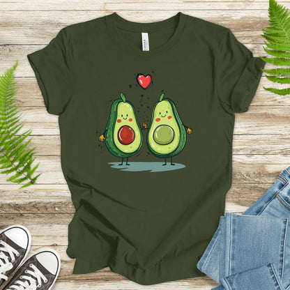 Avocado in Love T-Shirt - TShirtree