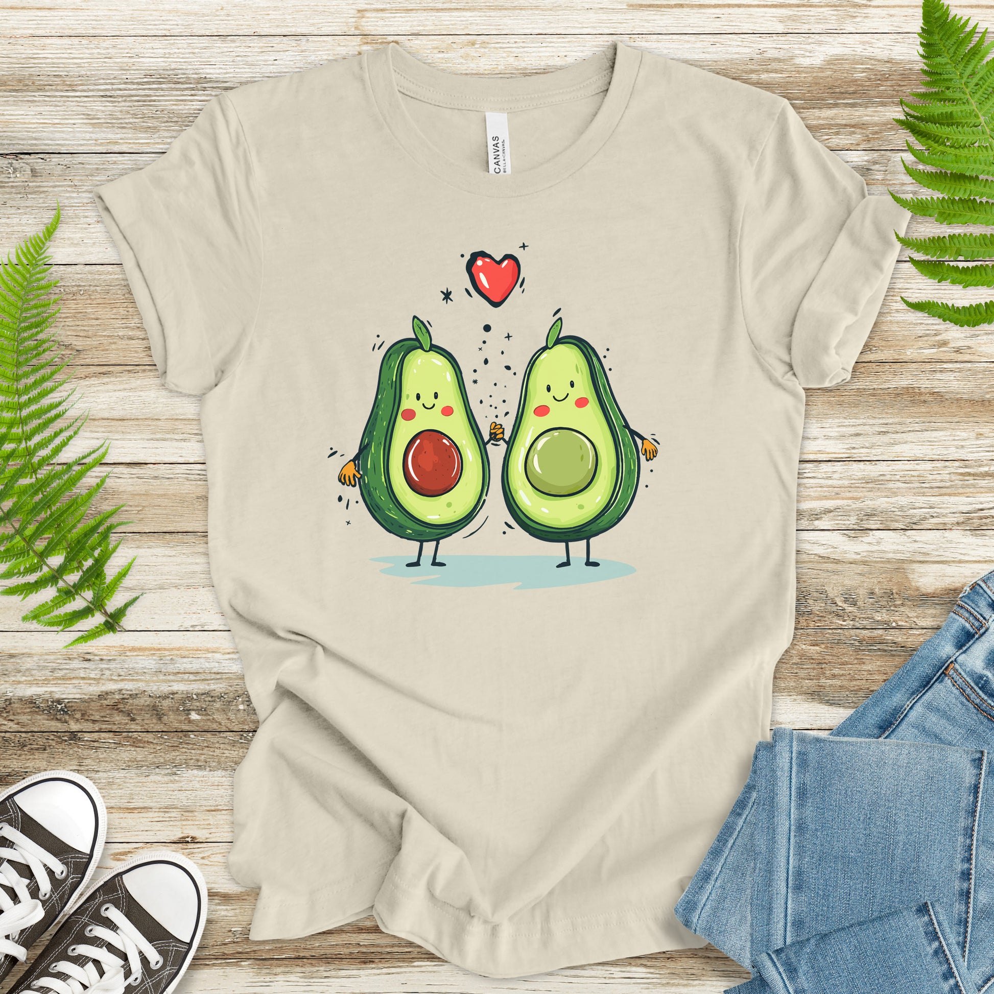 Avocado in Love T-Shirt - TShirtree