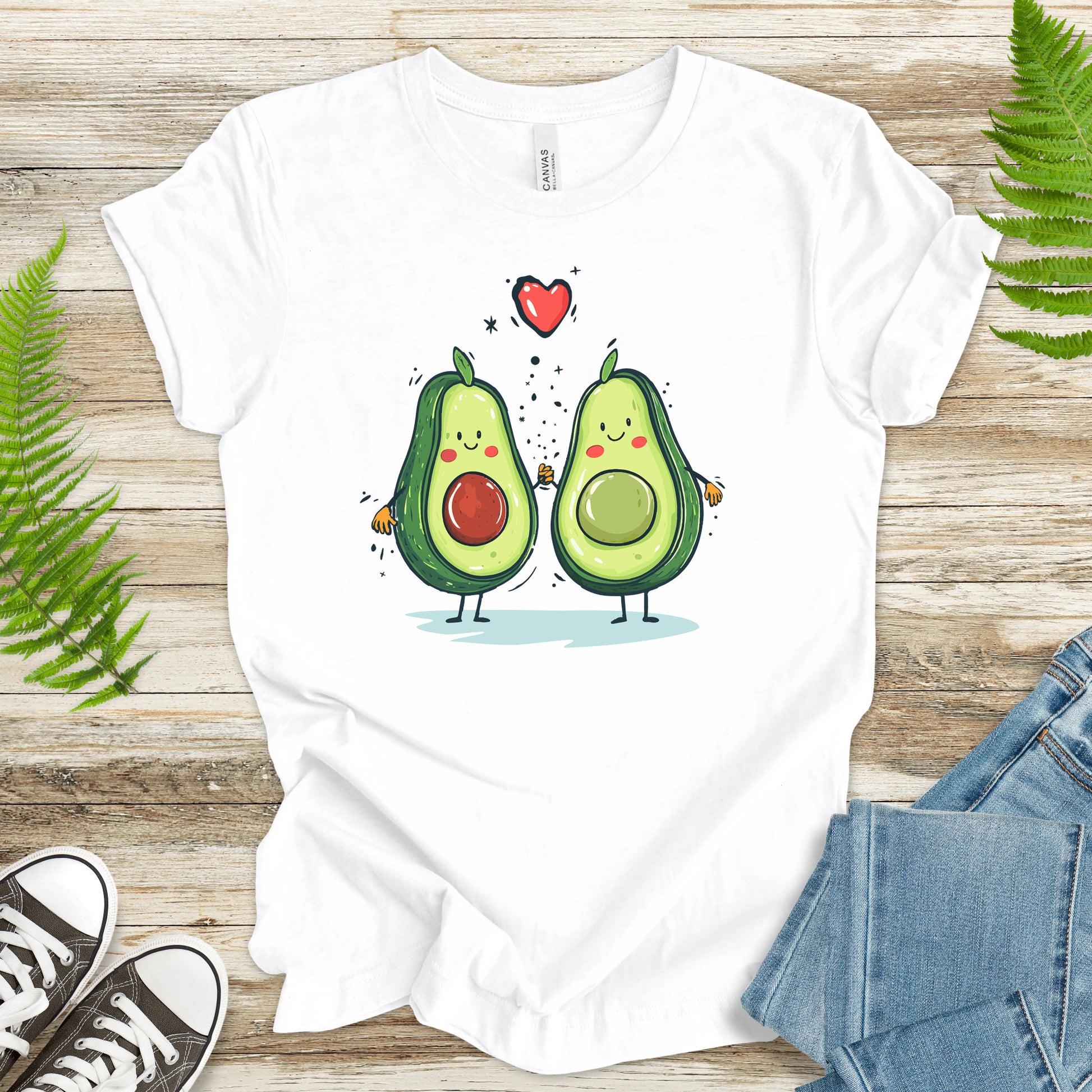 Avocado in Love T-Shirt - TShirtree