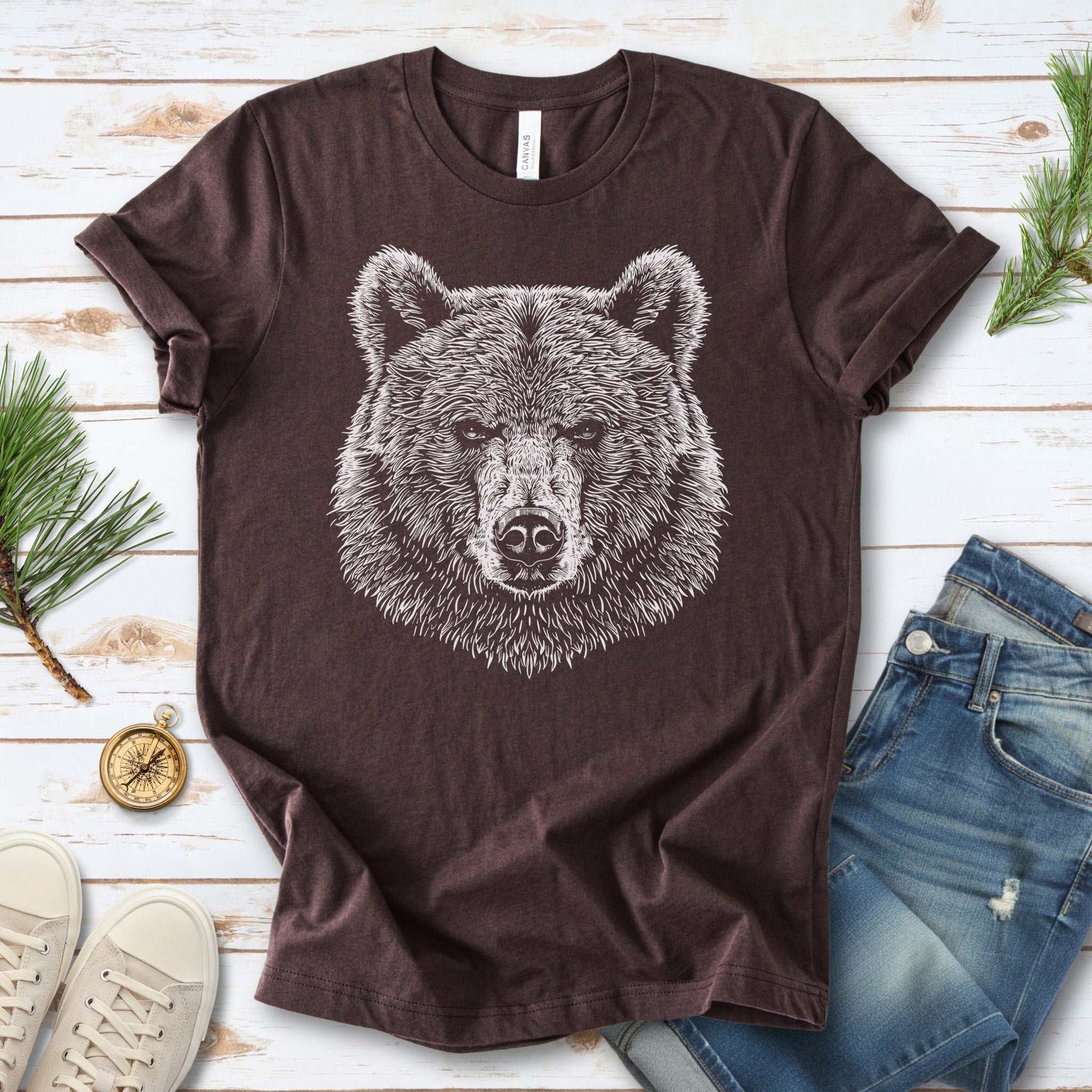 Bear Spirit Animal Art Wildlife T-Shirt