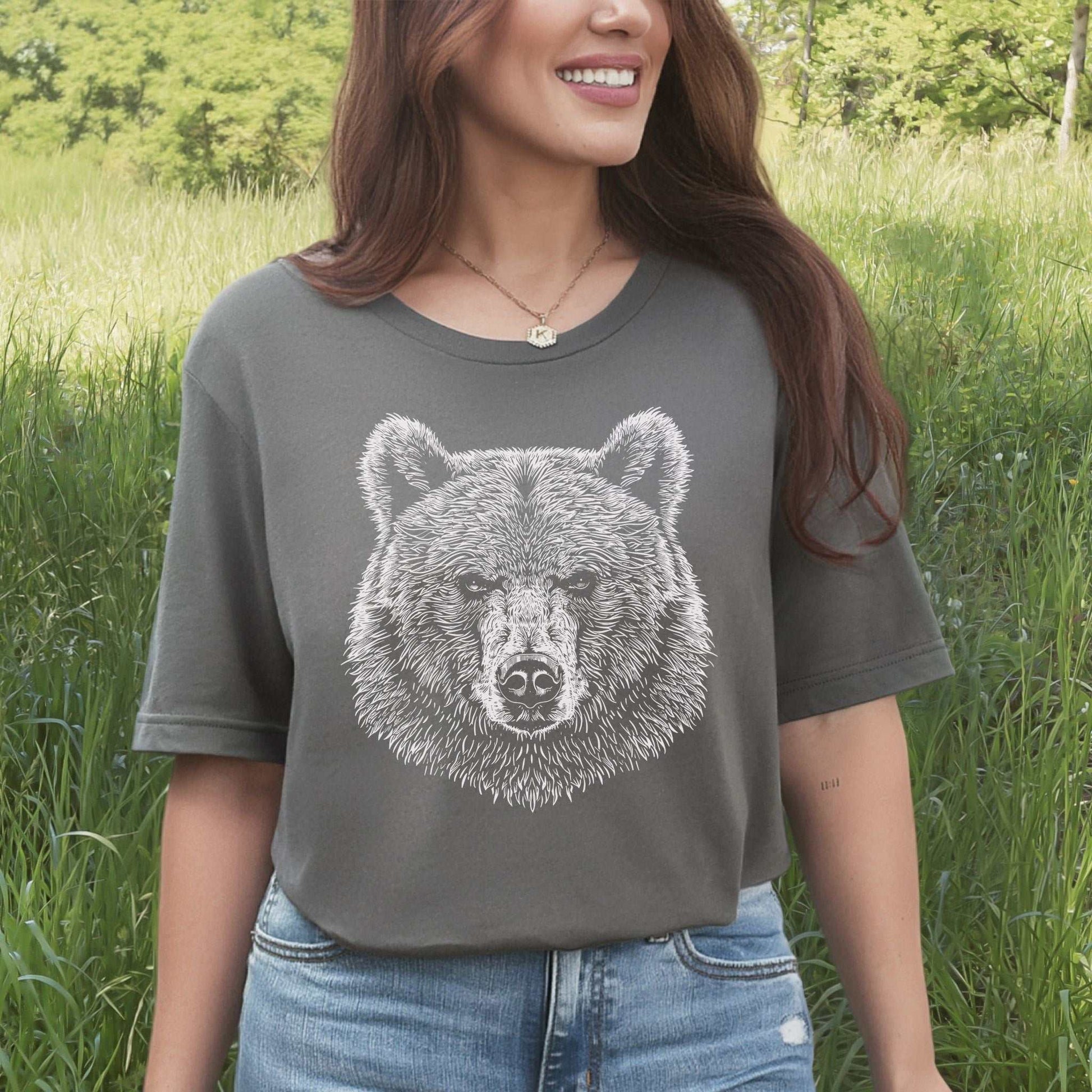Bear Spirit Animal Art Wildlife T-Shirt