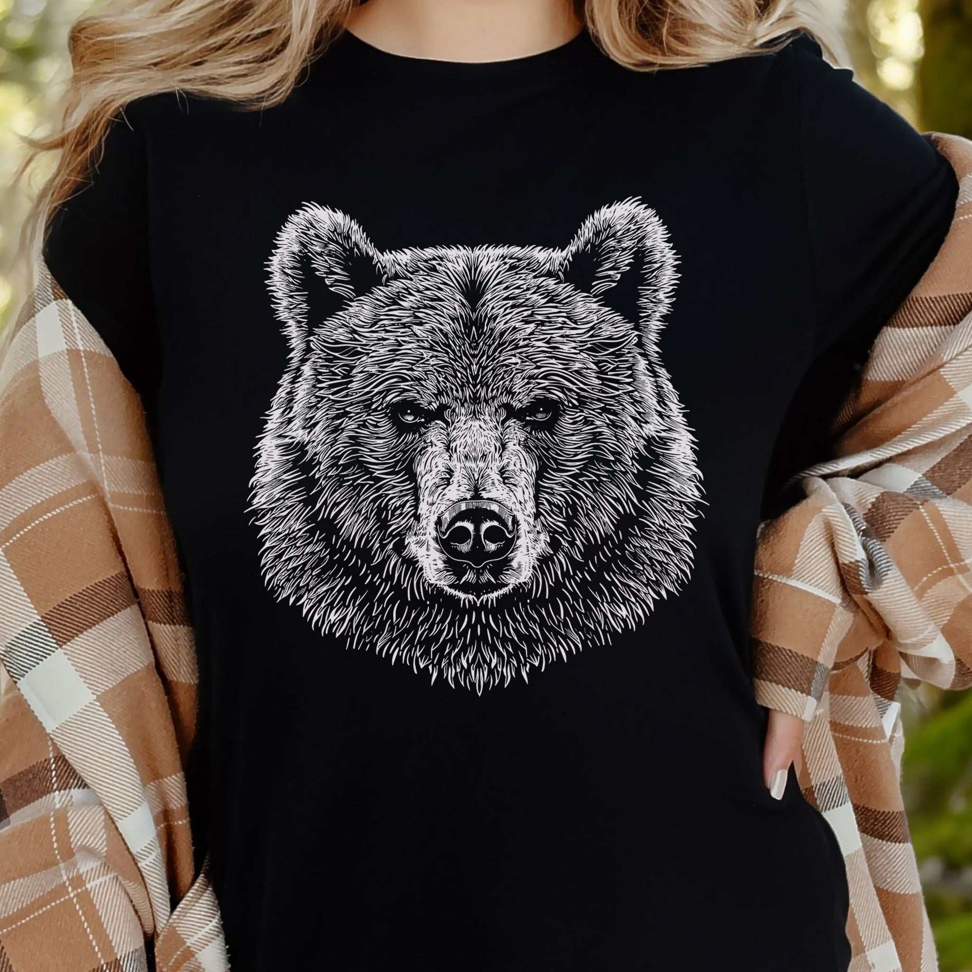 Bear Spirit Animal Art Wildlife T-Shirt