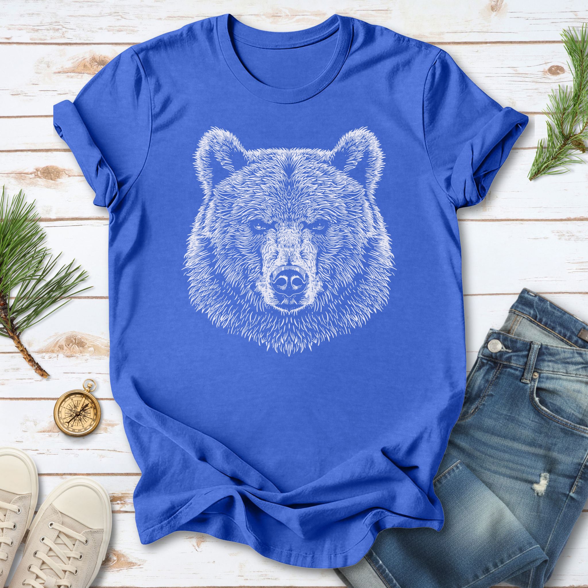 Bear Spirit Animal Art Wildlife T-Shirt