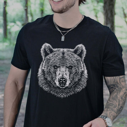 Bear Spirit Animal Art Wildlife T-Shirt
