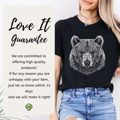 Bear Spirit Animal Art Wildlife T-Shirt