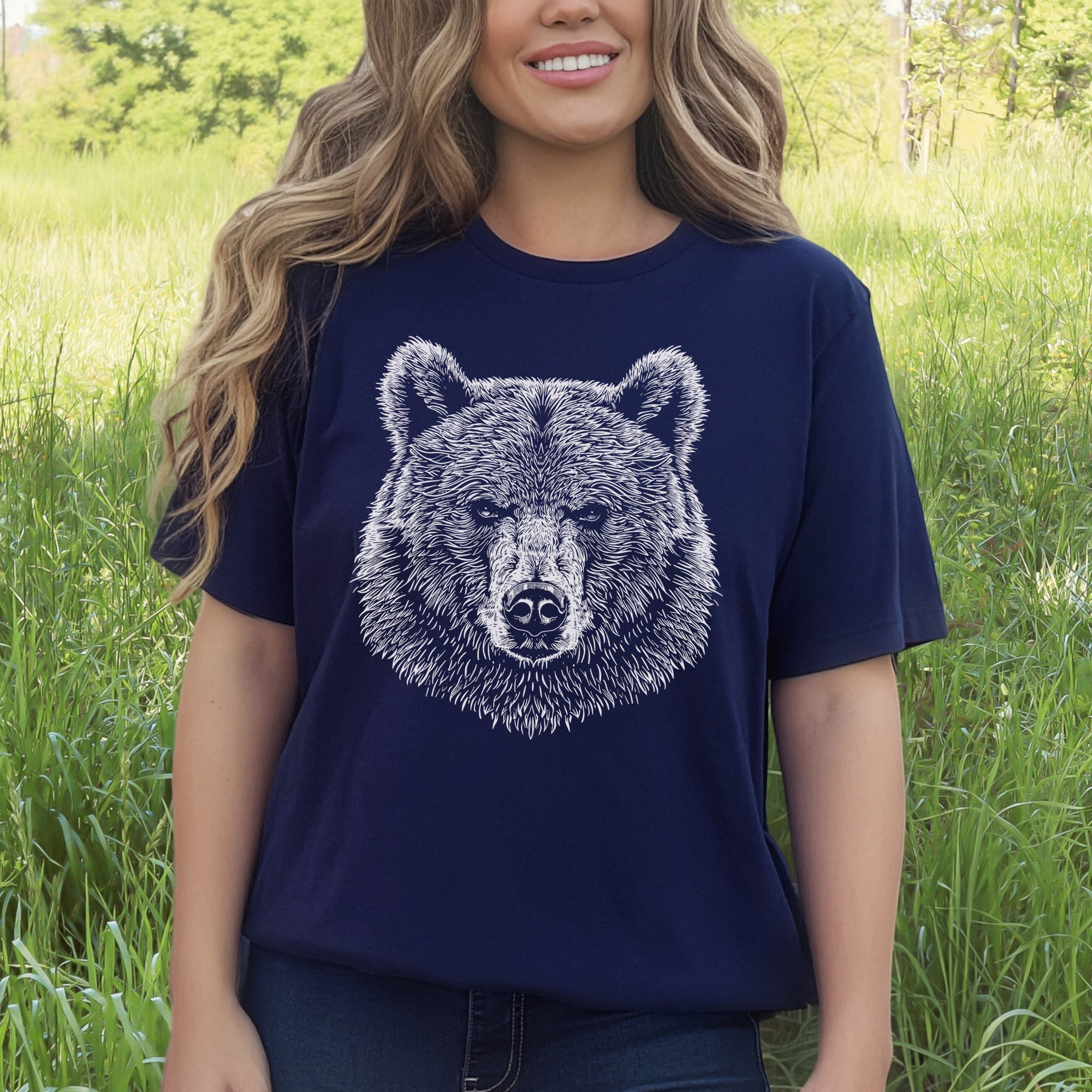 Bear Spirit Animal Art Wildlife T-Shirt