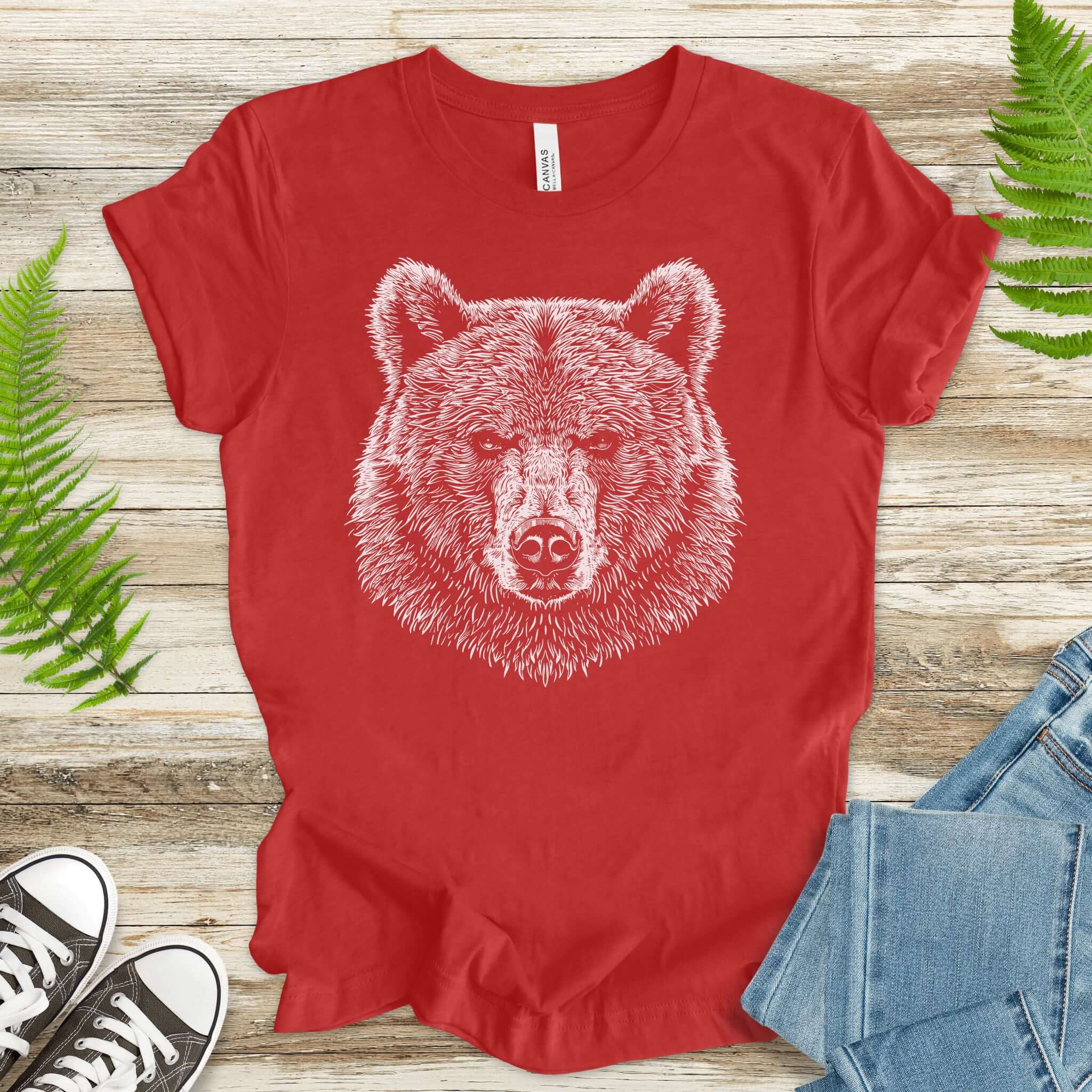 Bear Spirit Animal Art Wildlife T-Shirt