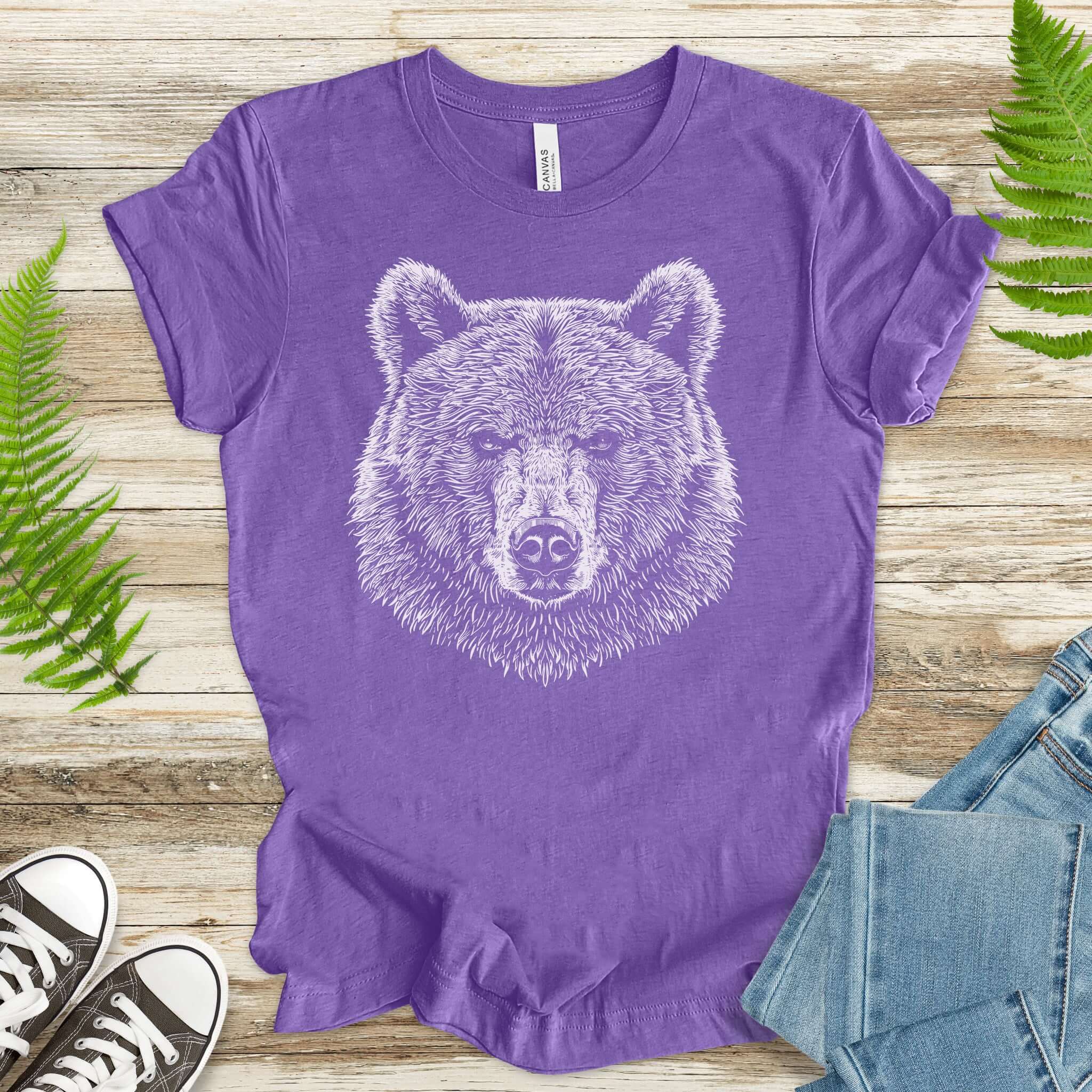 Bear Spirit Animal Art Wildlife T-Shirt