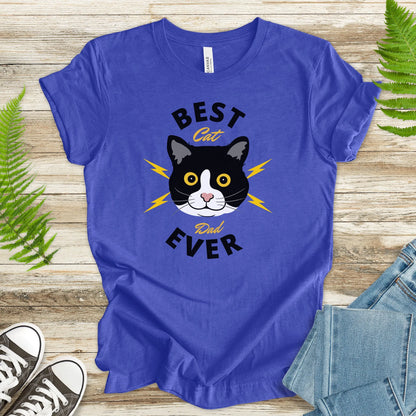 Best Cat Dad Ever T-Shirt - TShirtree