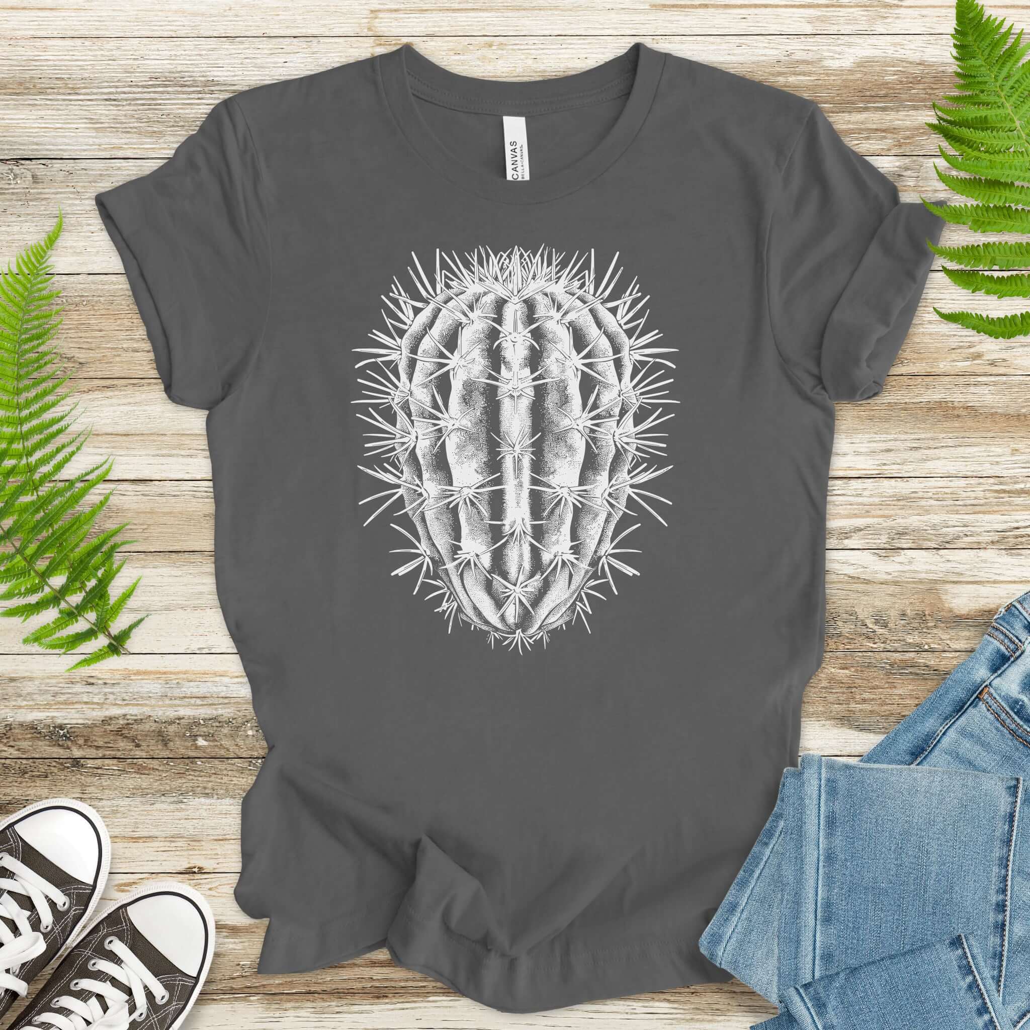 Cactus Illustration T-Shirt – Desert Adventure Style