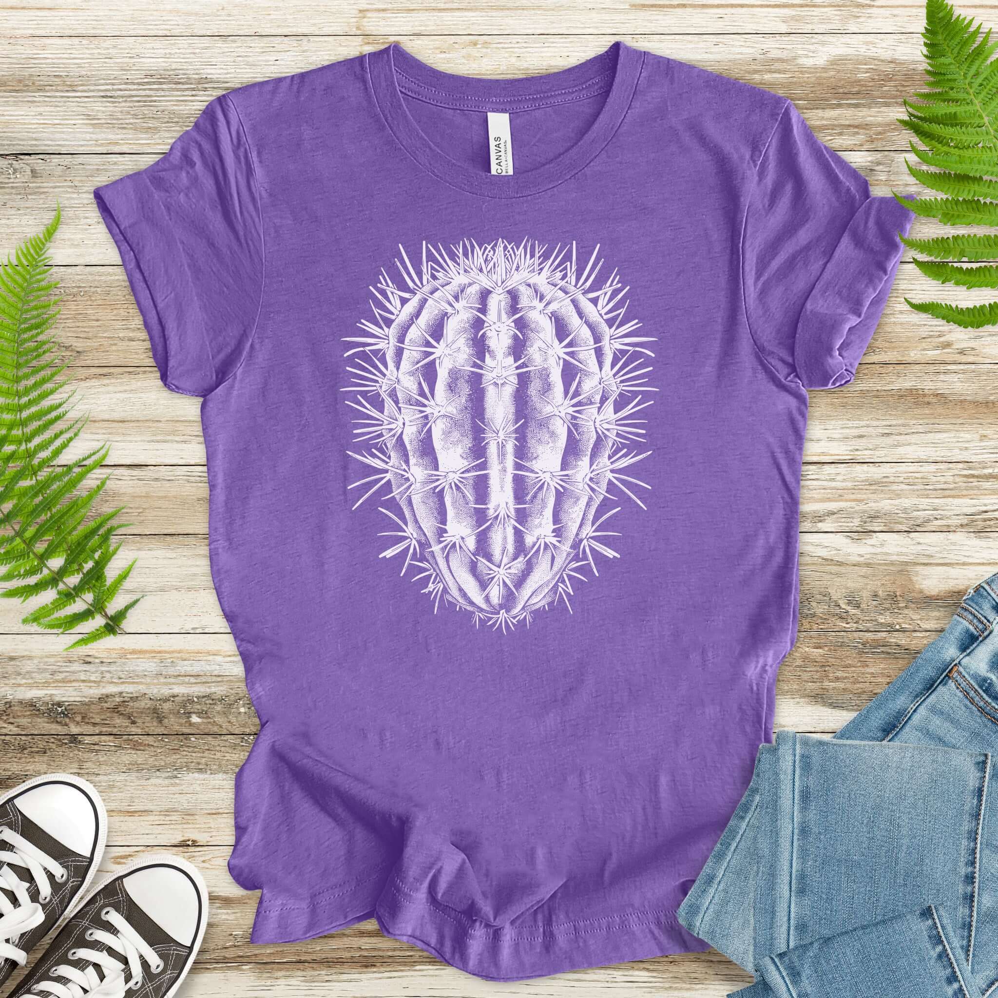 Cactus Illustration T-Shirt – Desert Adventure Style