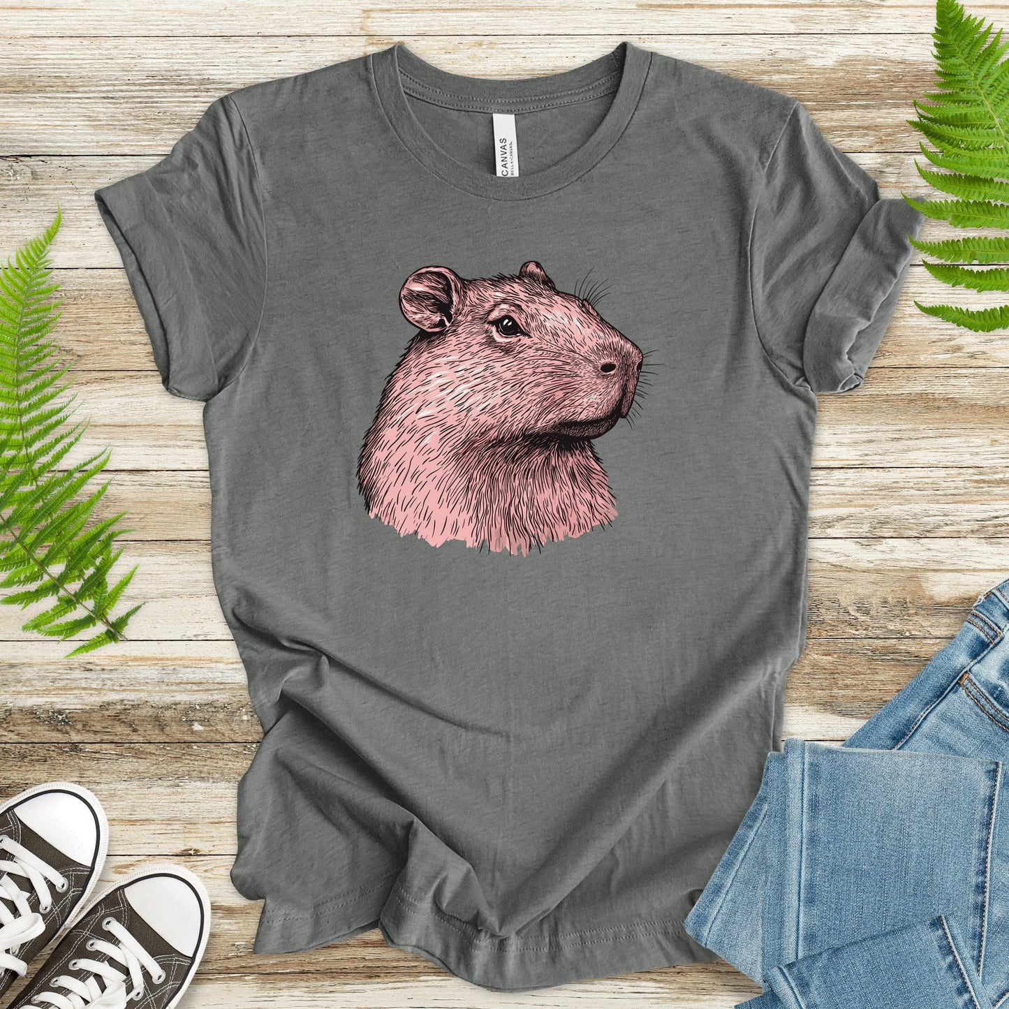 Capybara Chill T-Shirt - TShirtree