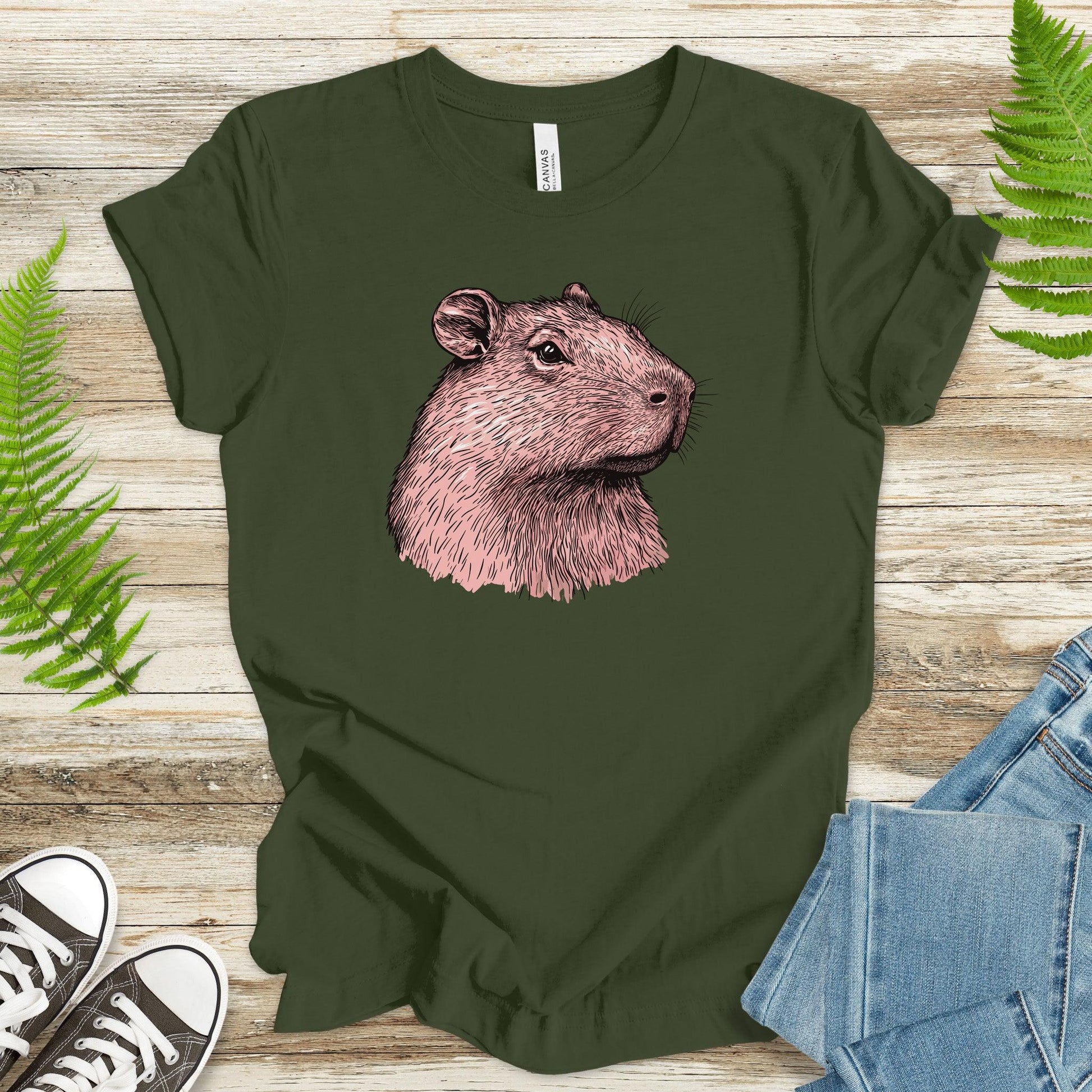 Capybara Chill T-Shirt - TShirtree