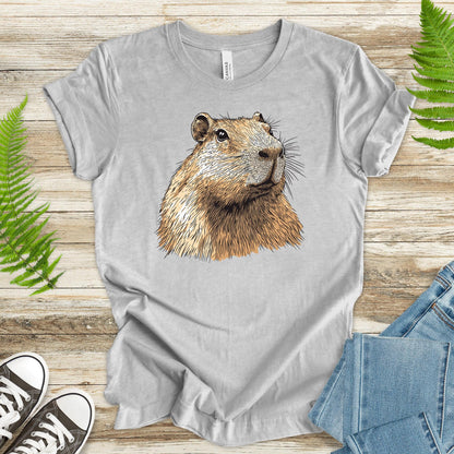 Capybara Vibes T-Shirt - TShirtree