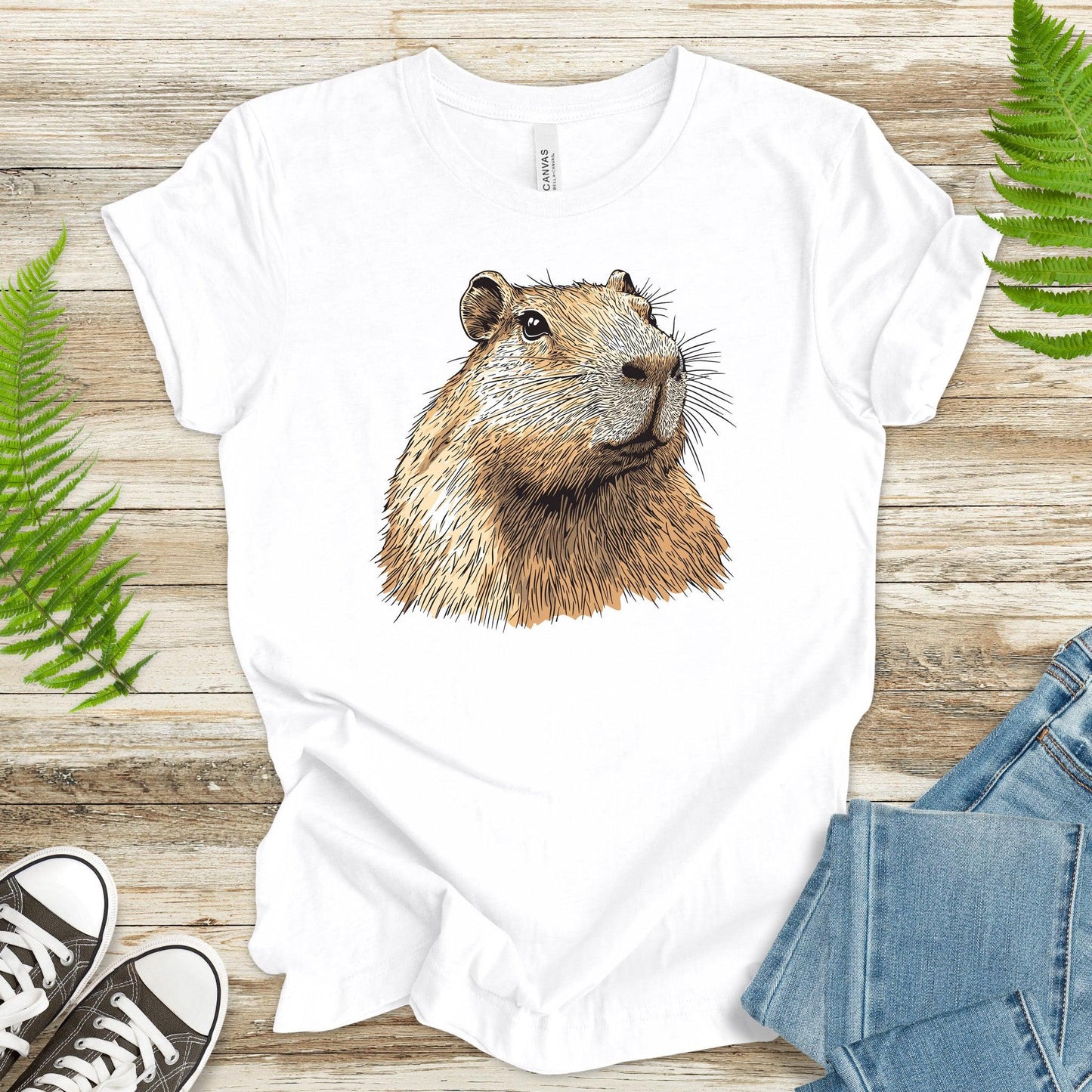 Capybara Vibes T-Shirt - TShirtree