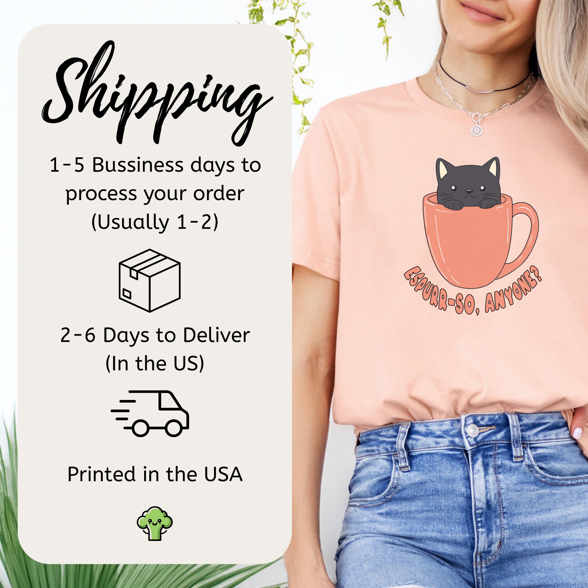 Espurr-so Anyone? – Black Cat Coffee T-Shirt