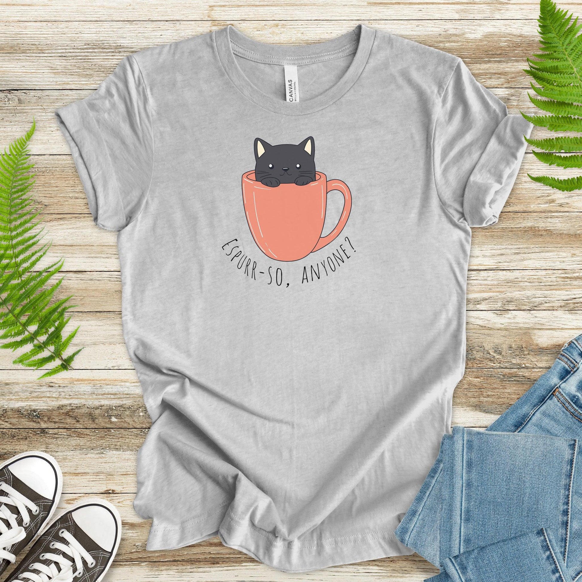 Espurr-so Anyone? – Black Cat Coffee T-Shirt - TShirtree