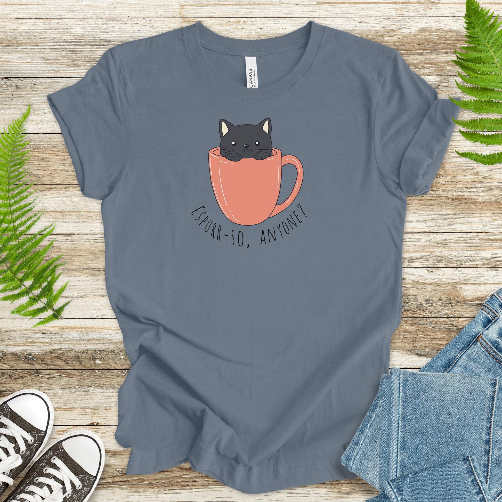 Espurr-so Anyone? – Black Cat Coffee T-Shirt - TShirtree