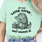 Later Gator Crocodile Shirt – Funny Retro Alligator Meme Tee, Southern Style Lovers