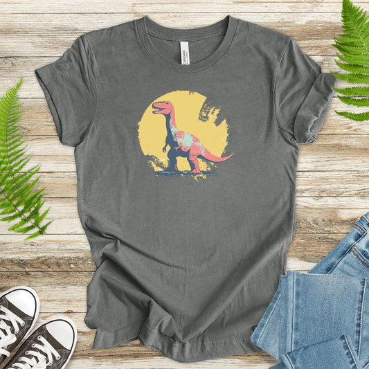 Retro Dinosaur T-Shirt – Grunge Style Dino - TShirtree