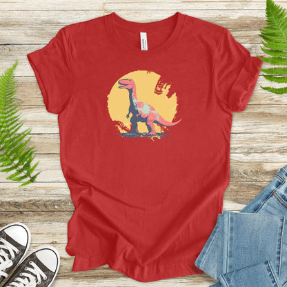 Retro Dinosaur T-Shirt – Grunge Style Dino - TShirtree