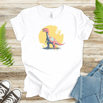 Retro Dinosaur T-Shirt – Grunge Style Dino - TShirtree