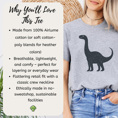 Happy Dinosaur T-Shirt – Cute & Playful Design