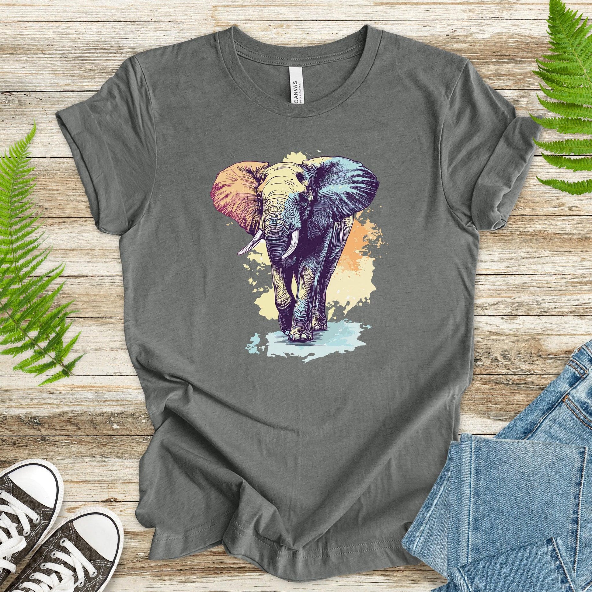 Colorful Elephant T-Shirt - TShirtree