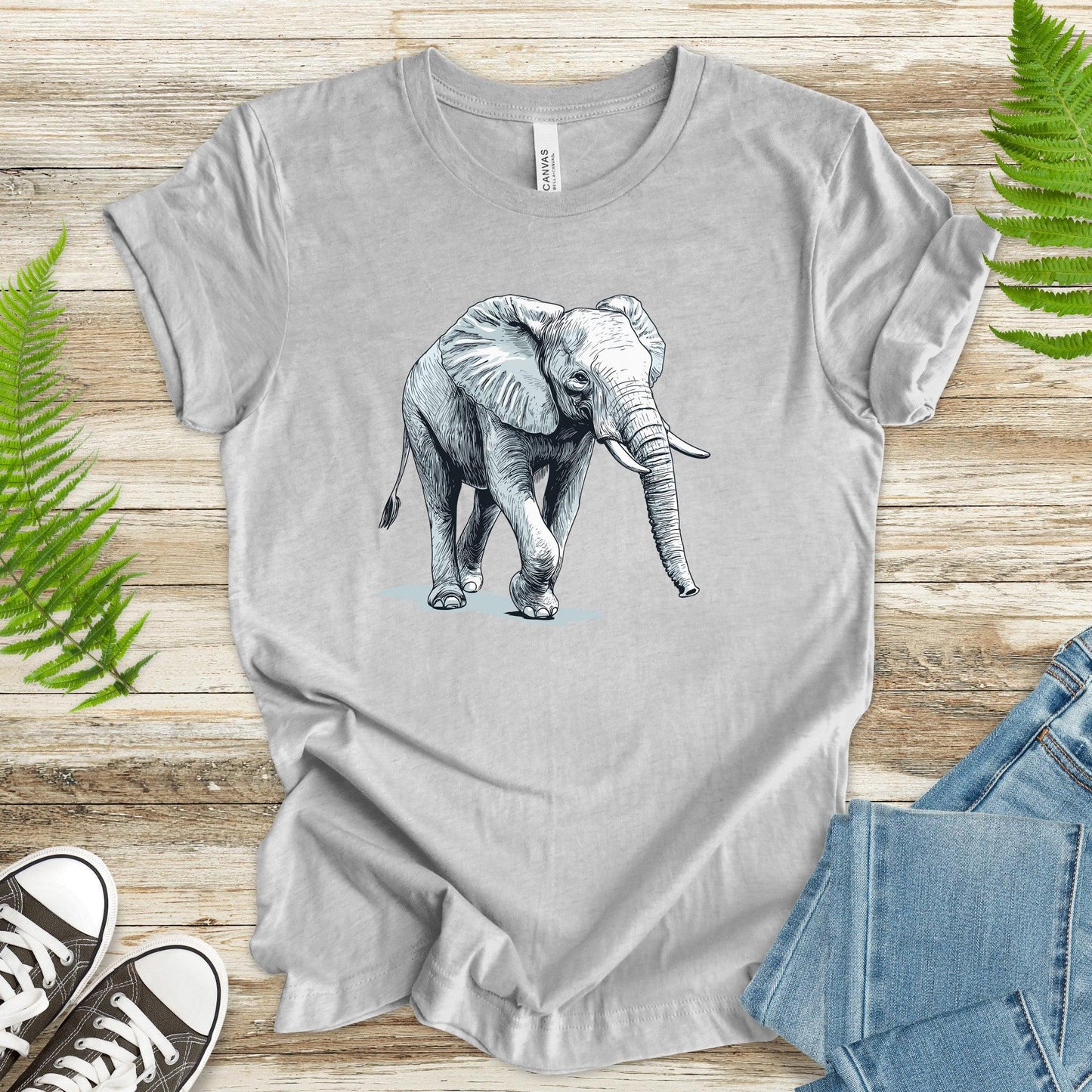 Elephant Nature T-Shirt - TShirtree