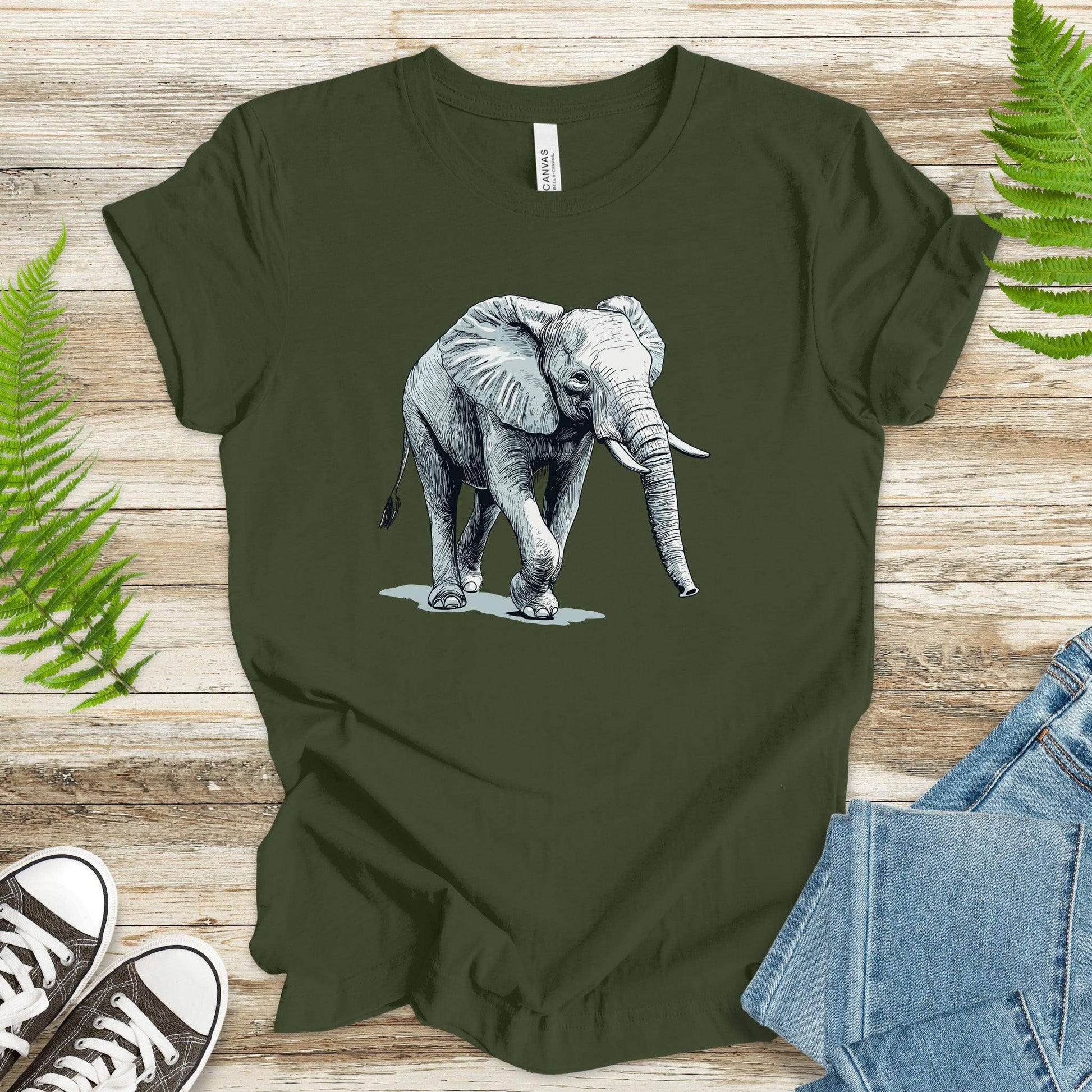 Elephant Nature T-Shirt - TShirtree