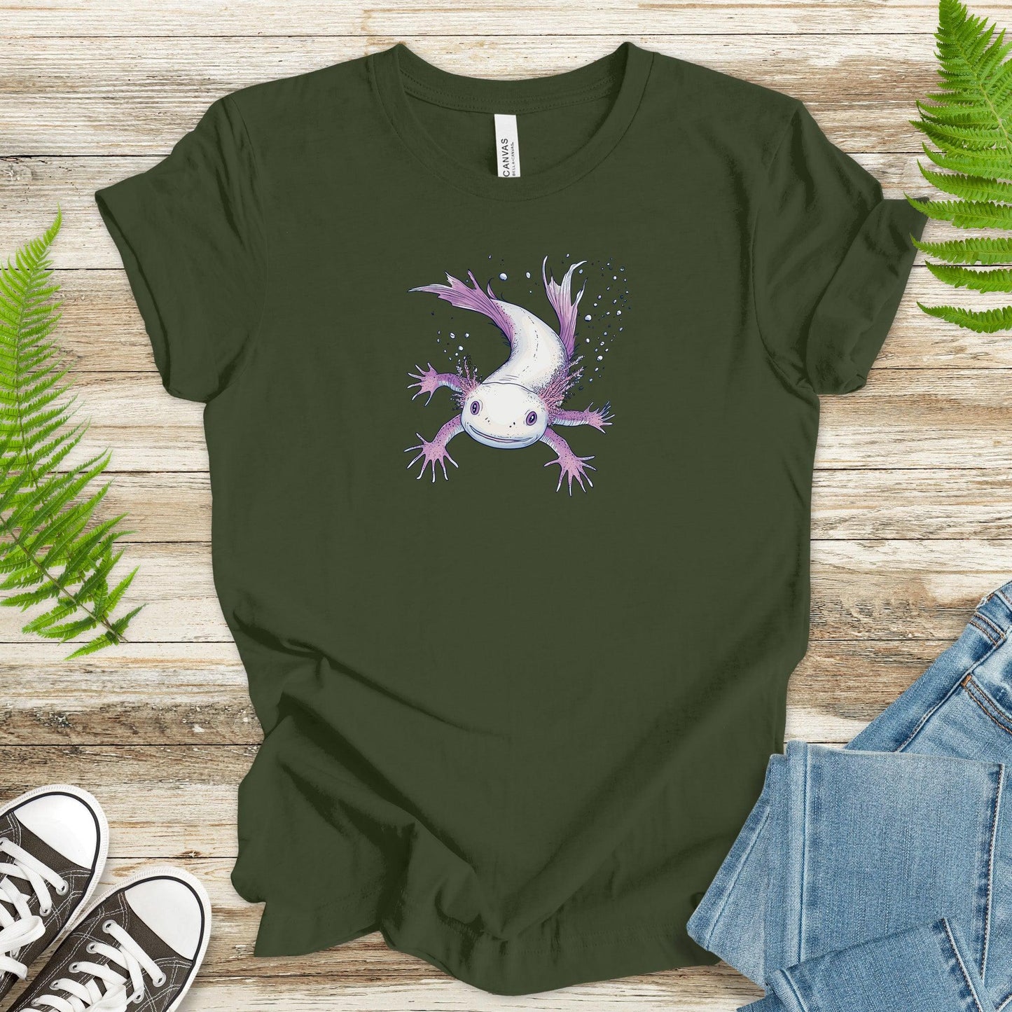 Axolotl Cute T-Shirt - TShirtree