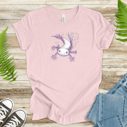 Axolotl Cute T-Shirt - TShirtree