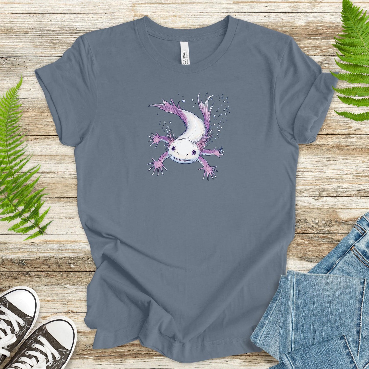 Axolotl Cute T-Shirt - TShirtree