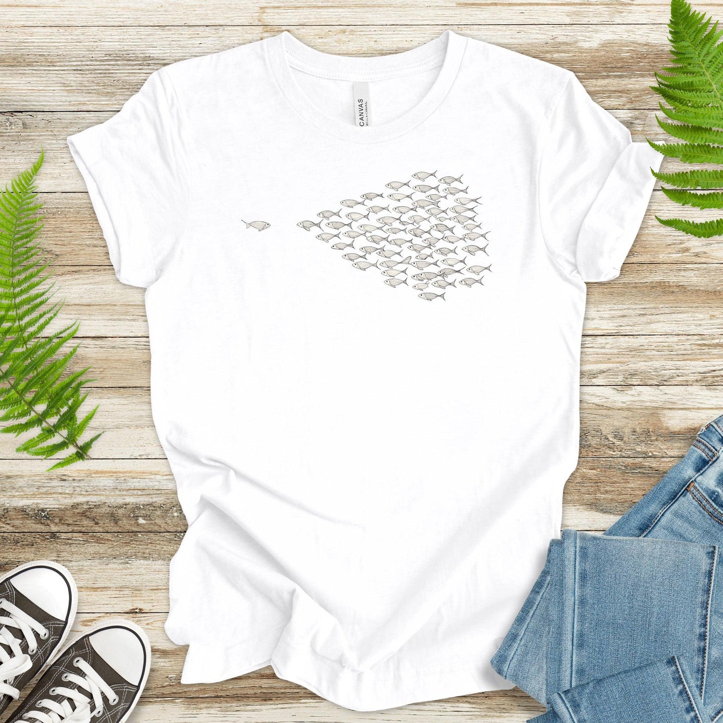 Swim Your Way T-Shirt – Stand Out from the School - TShirtree