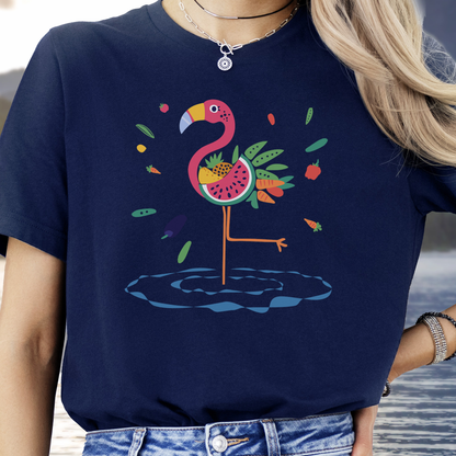 Vibrant Flamingo Art T-Shirt