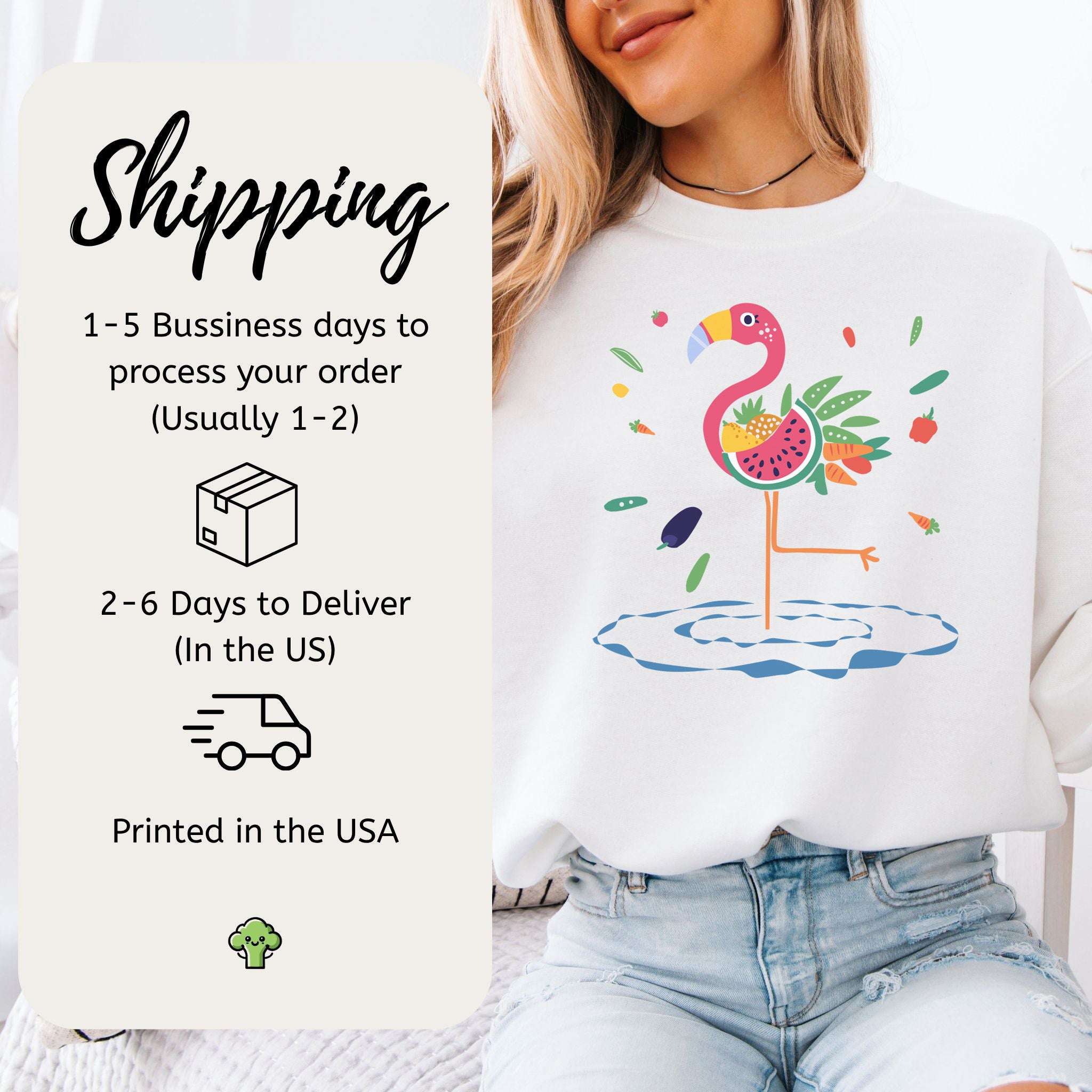 Vibrant Flamingo Art Sweatshirt – Tropical Color Burst for Bold Nature Lovers