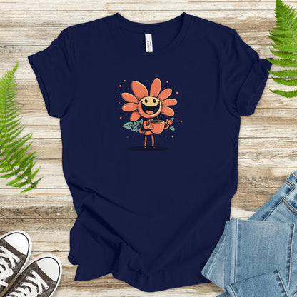 Flower with Coffee T-Shirt – Cute and Caffeinated - TShirtree