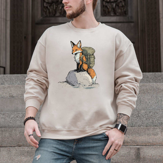 Fox on the Trail Sweatshirt – Hiking Style with a Foxy Twist