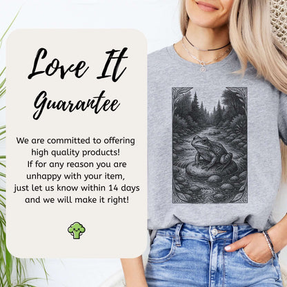 Still Waters – Frog Spirit Animal T-Shirt