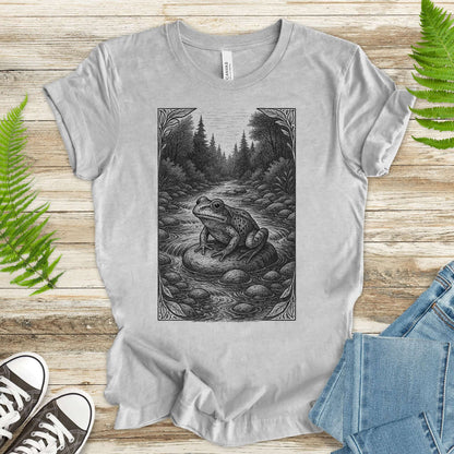 Still Waters – Frog Spirit Animal T-Shirt