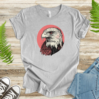 Hawk Head T-Shirt – Bold and Majestic Design - TShirtree