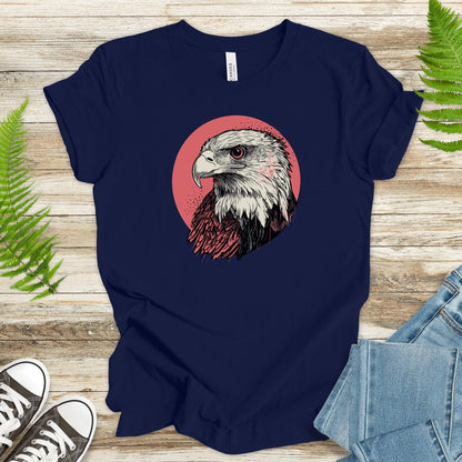 Hawk Head T-Shirt – Bold and Majestic Design - TShirtree