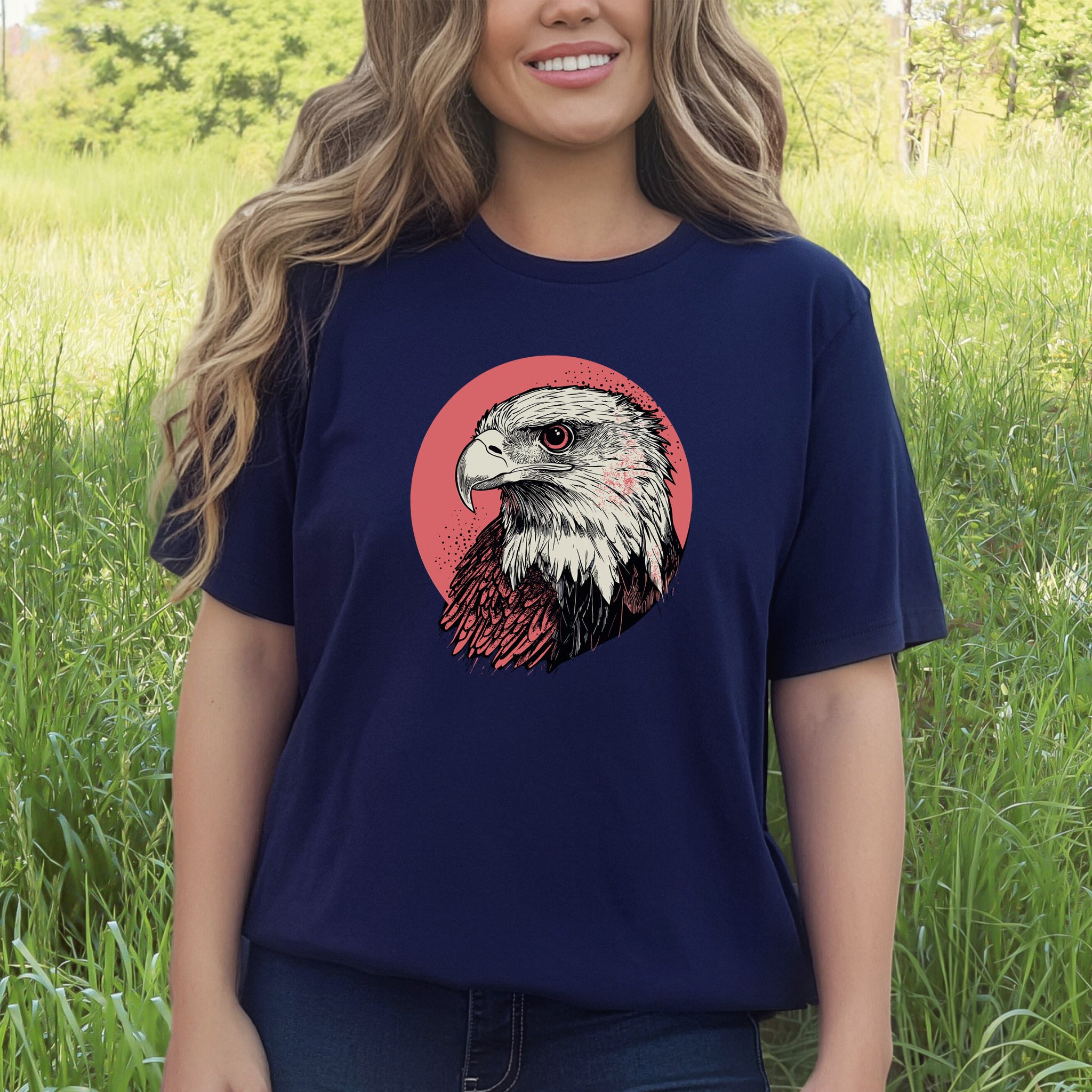 Hawk Head T-Shirt – Bold and Majestic Design